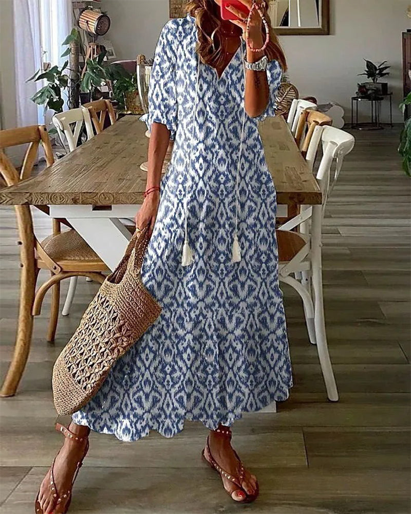 ARIA | Robe Boho à Couverture du Ventre