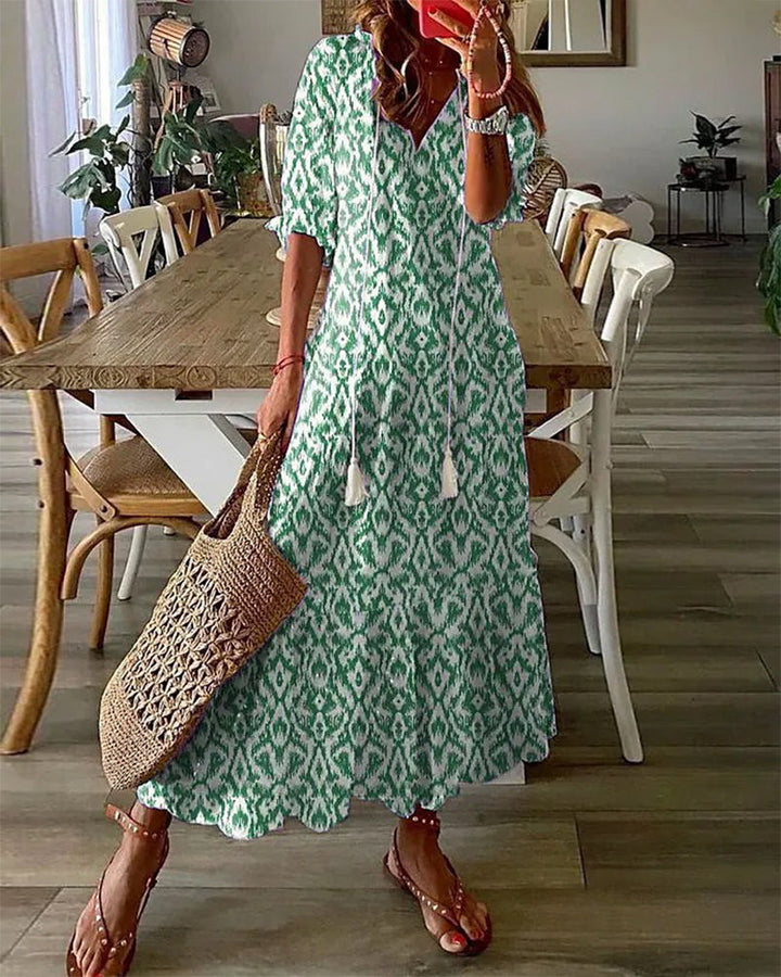 ARIA | Robe Boho à Couverture du Ventre