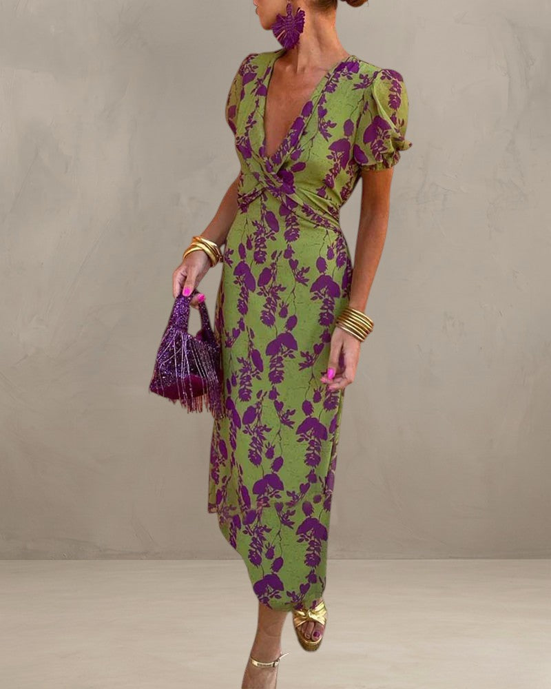 JANEY | ROBE D'ÉTÉ COLORÉE