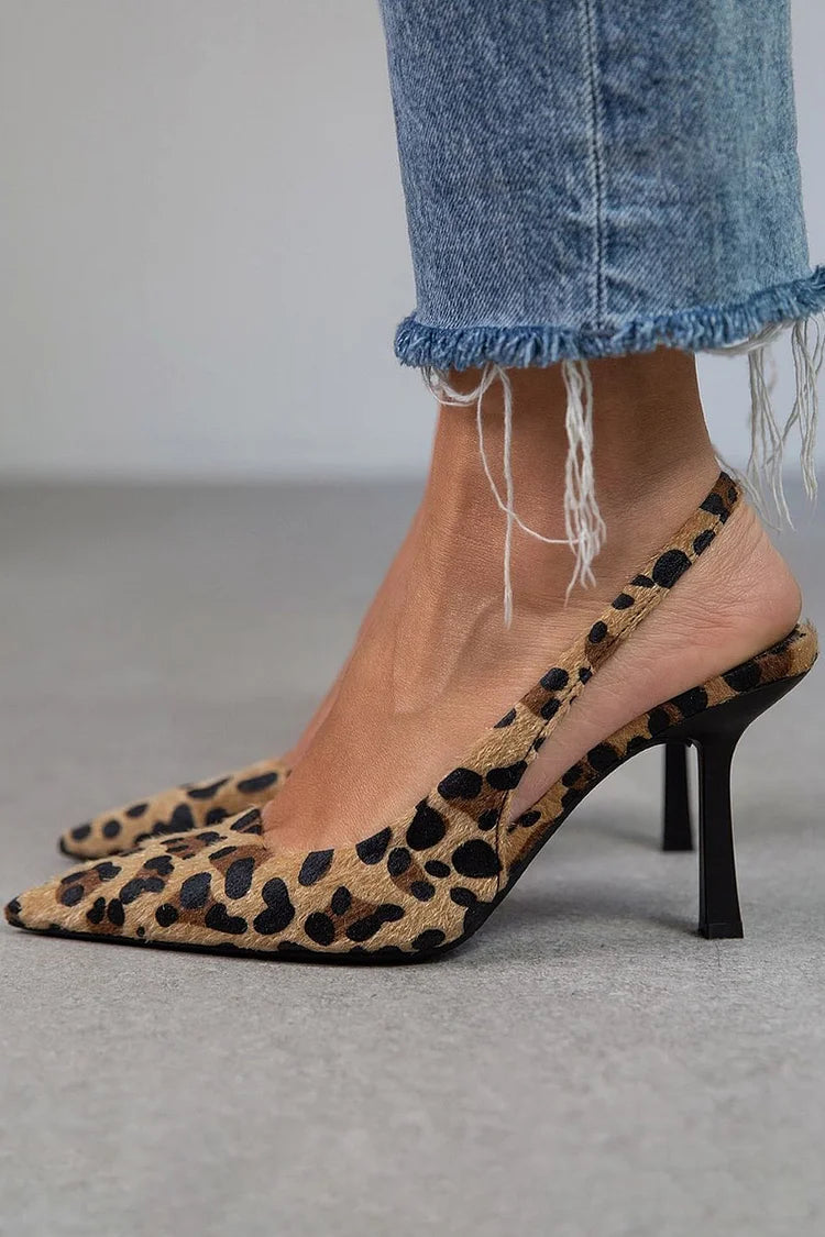 Avery | Talons D’Orsay Léopard
