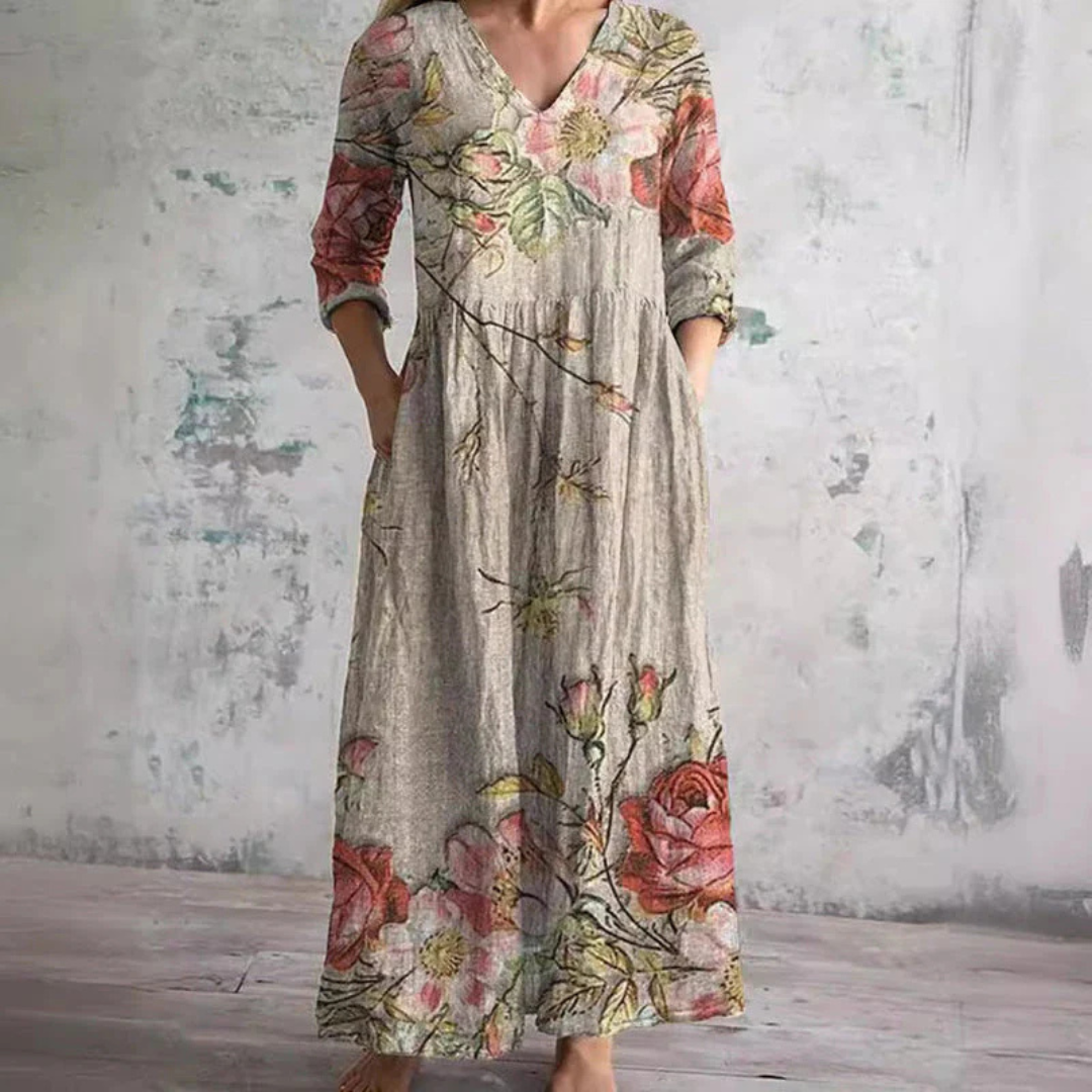 Bella | Robe d'Été Fleurie