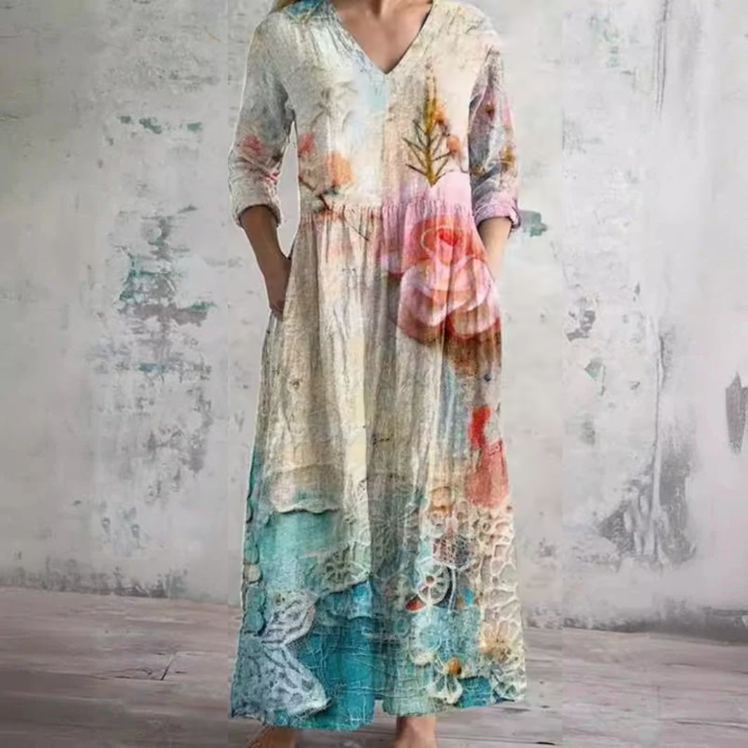 Patricia | Robe d'Été Florale