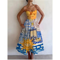 Calyndra | Robe Midi Paradise Sun