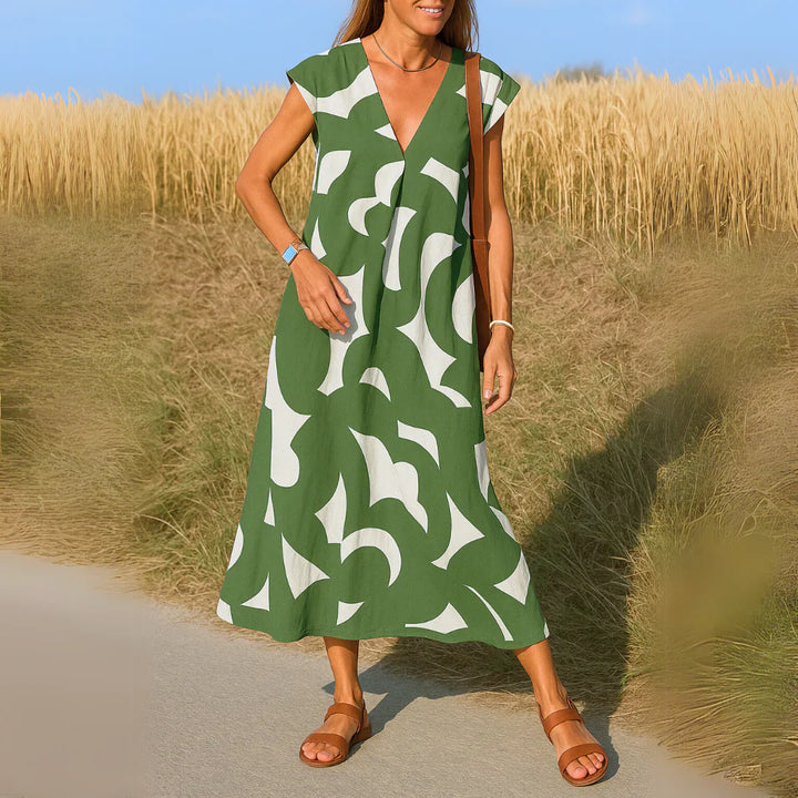 Tatiana | Robe Maxi à Détails Découpés