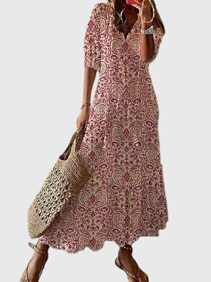 Amalia | Robe d'été vintage boho