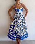 Hadleigh | Robe Midi Marché Côtier