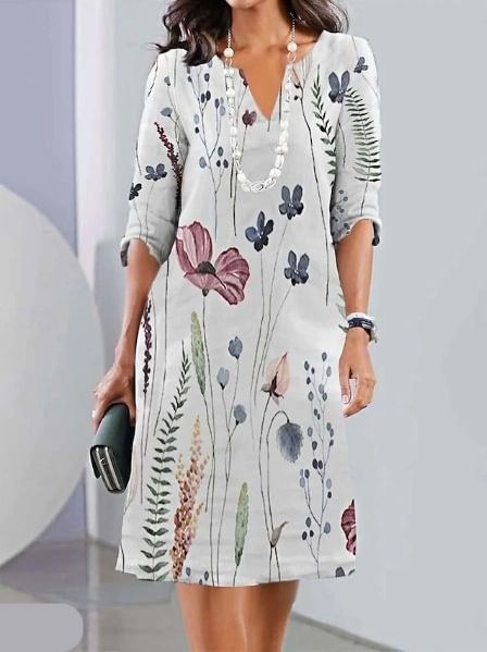 Scarlett | Robe Florale Superposée