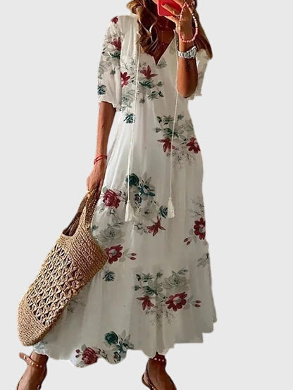 Amalia | Robe d'été vintage boho