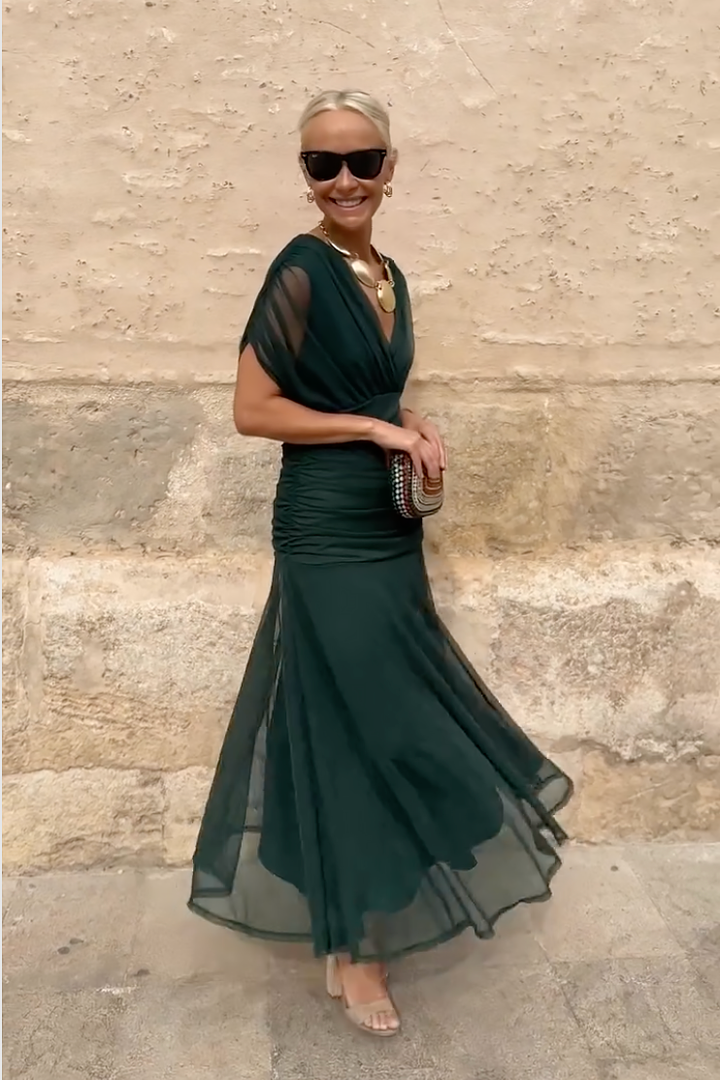 Robe Luisa Décolleté en V