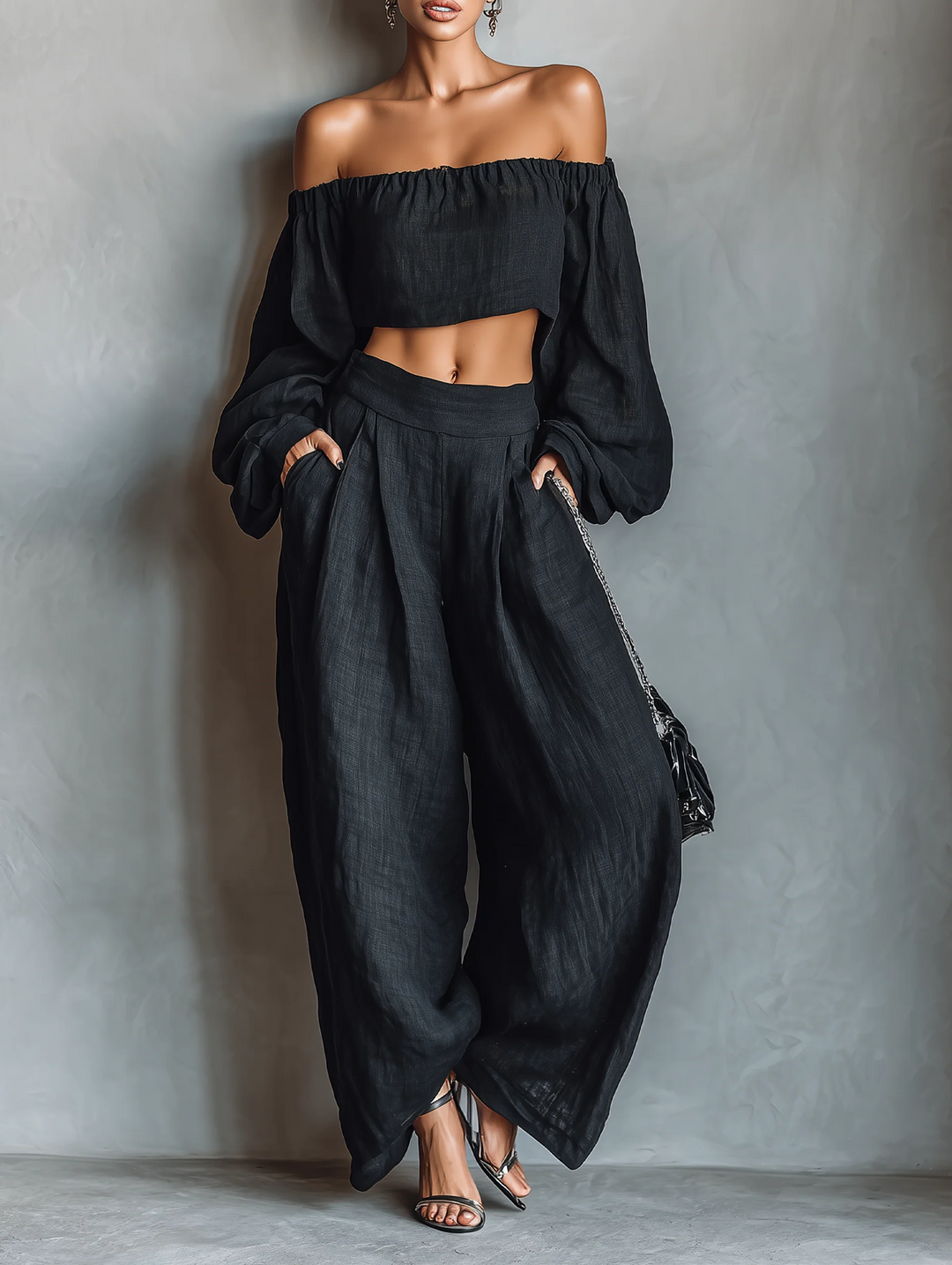 Vêtements pour femmes--Lien spécial pour ensemble de pantalon long
