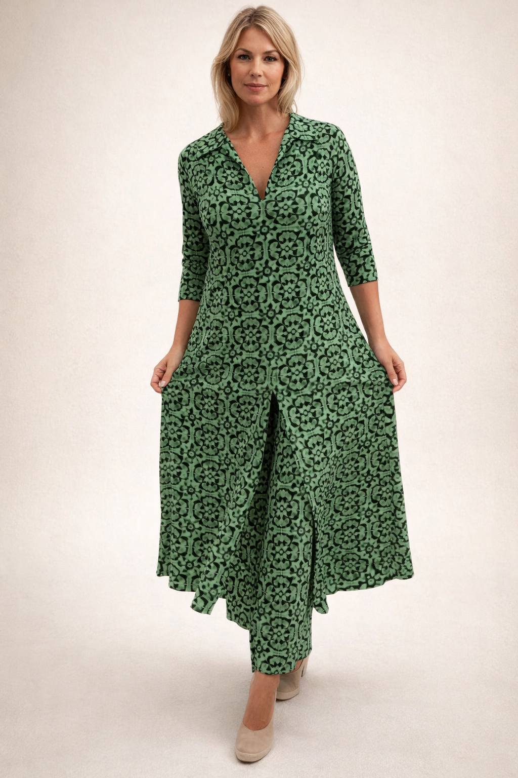 Margaret | Robe Imprimée