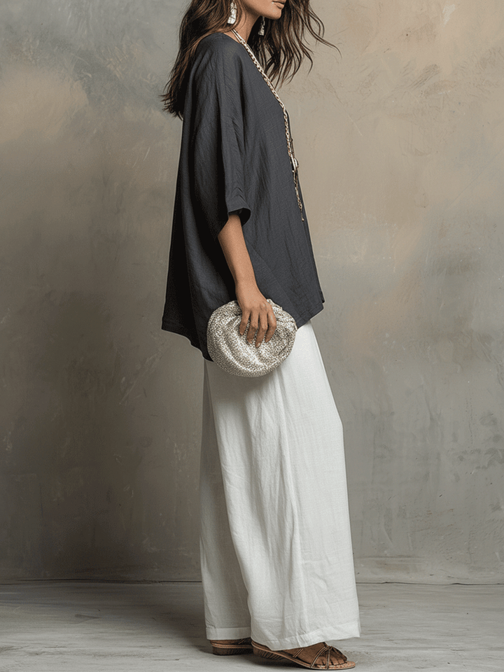 Ensemble Décontracté Minimal Boho