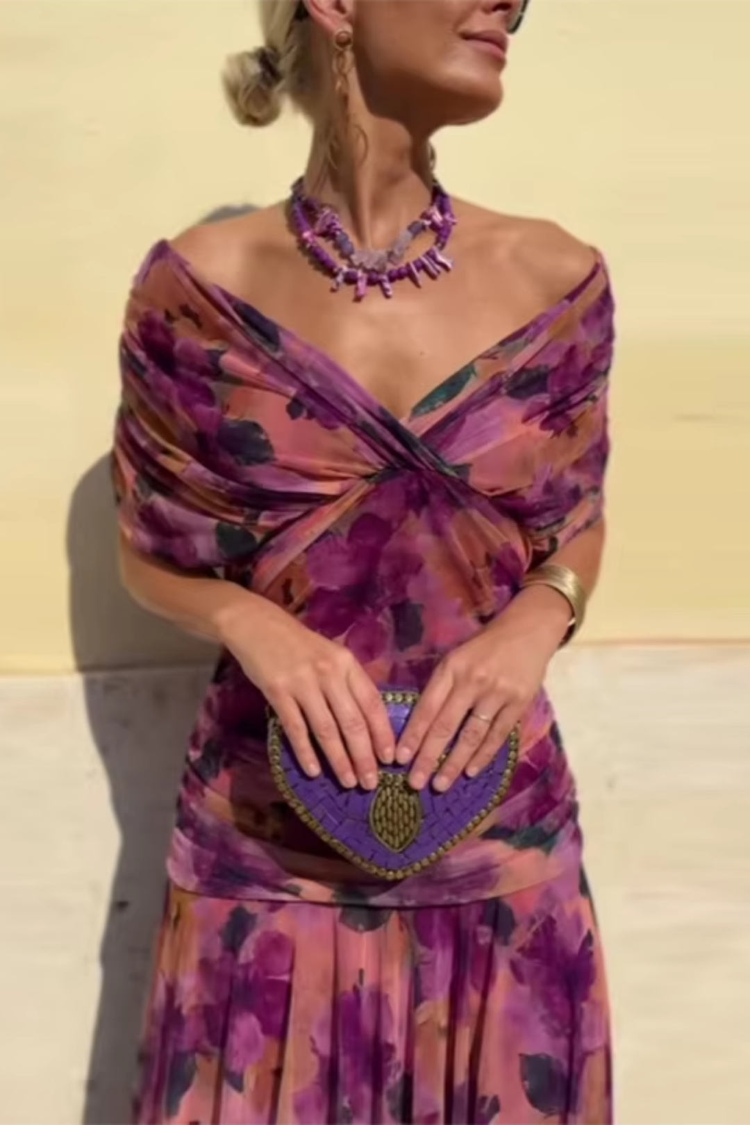 Robe Luisa Décolleté en V