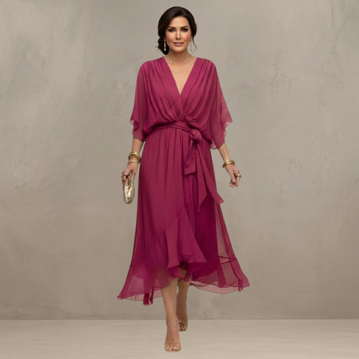 MARTA | ROBE EN CHIFFON