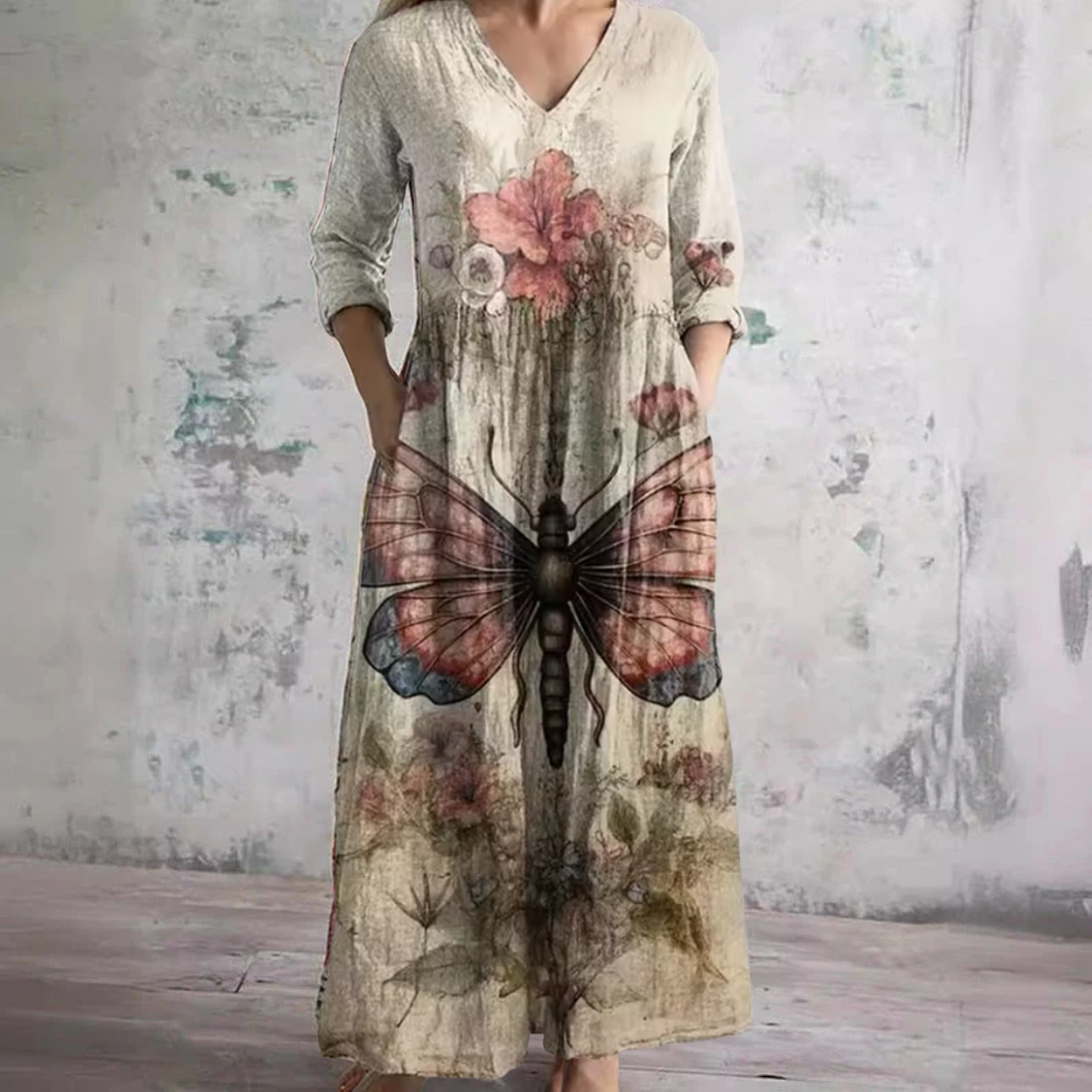 Evelyn | Robe d'été florale