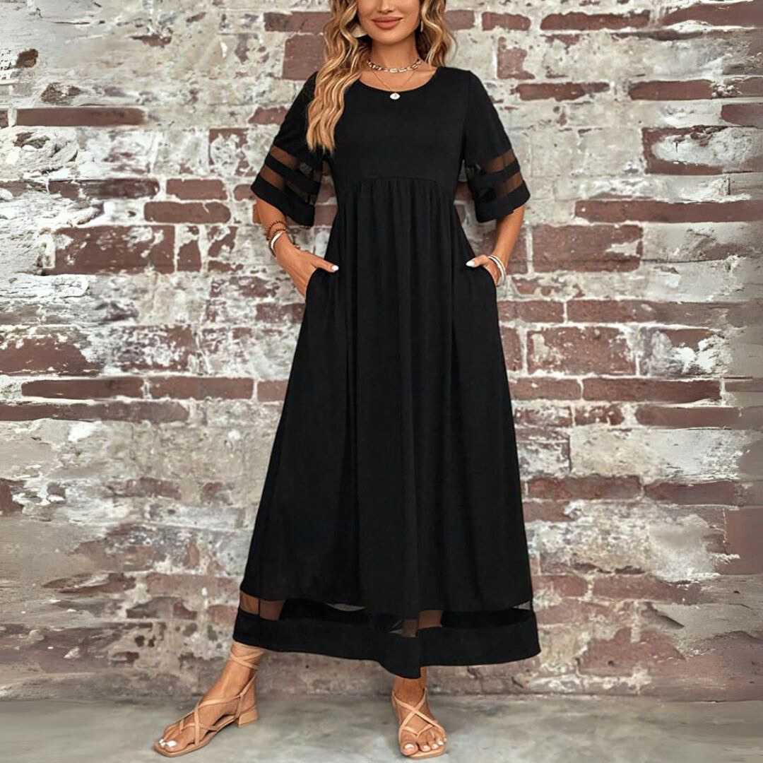 Aubrey – Robe midi flatteuse et lissante pour le ventre