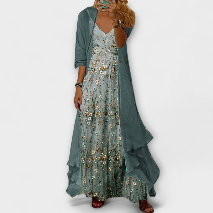 Bryleigh | Ensemble Deux Pièces Élégant avec Couverture du Ventre