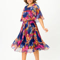 Barbara | Robe en Mousseline Grande Taille Confortable