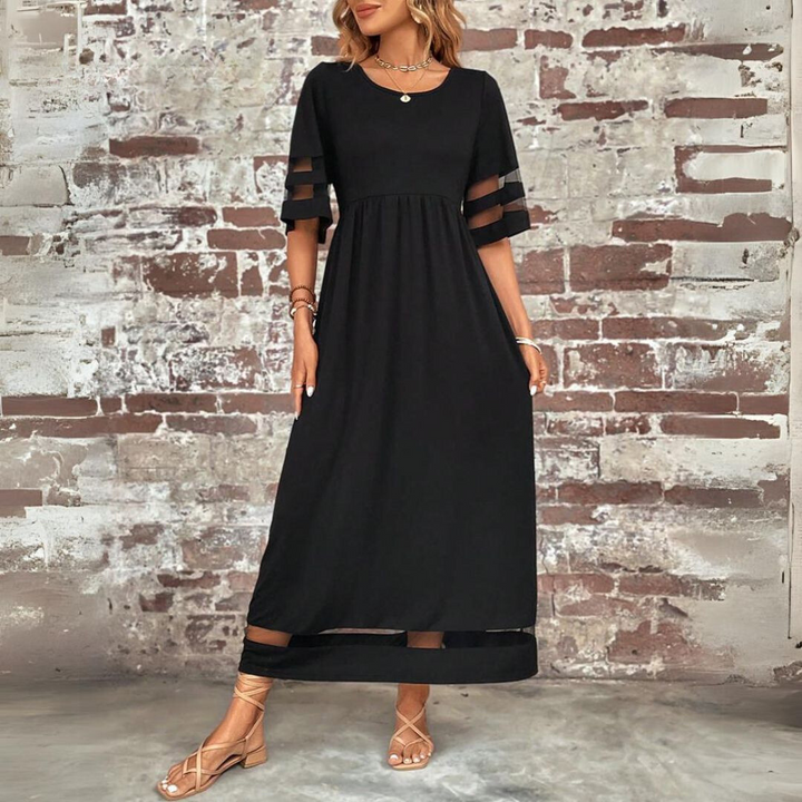 Beth | Robe Midi Flatteuse avec Effet Amincissant