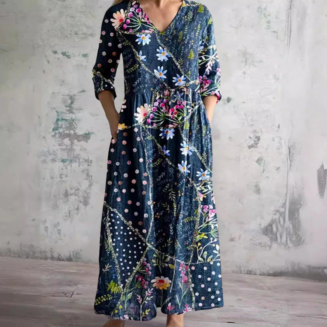 Linda | Robe d'Été Florale