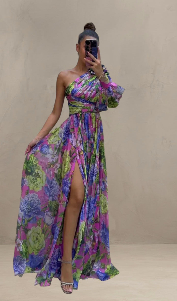 EVELYN | ROBE DRAMATIQUE BLOSSOM