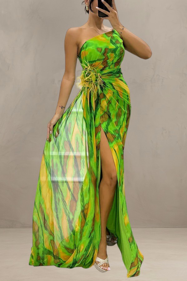 MIA | ROBE DRAPÉE VIBRANTE