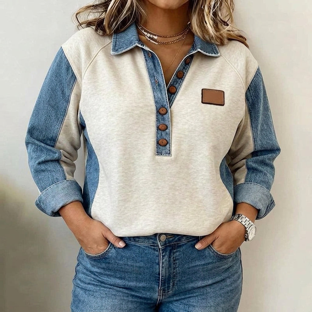 Ava | Sweat-shirt Vintage Décontracté