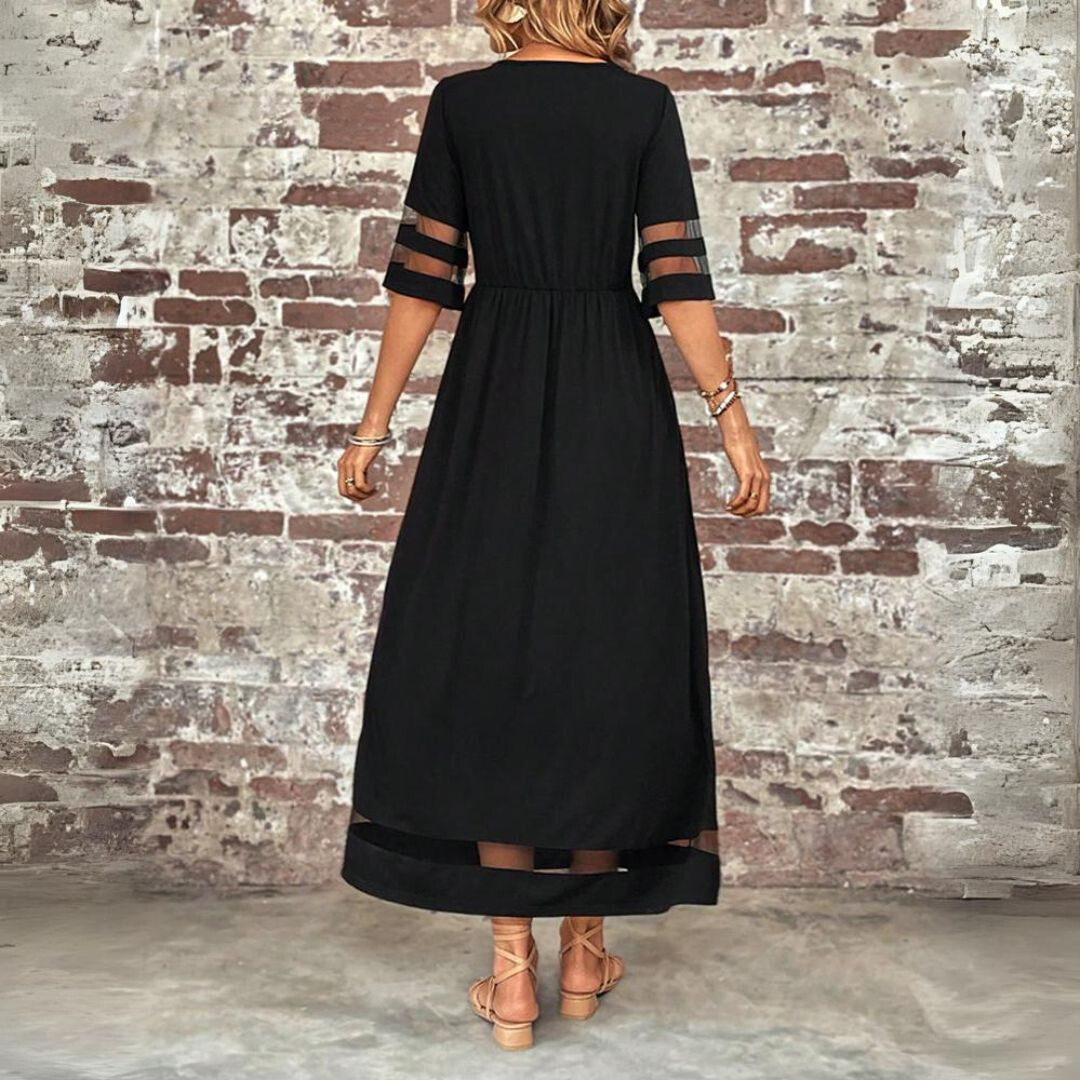 Beth | Robe Midi Flatteuse avec Effet Amincissant