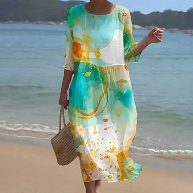 Sienna | Robe Fleur de Coucher de Soleil
