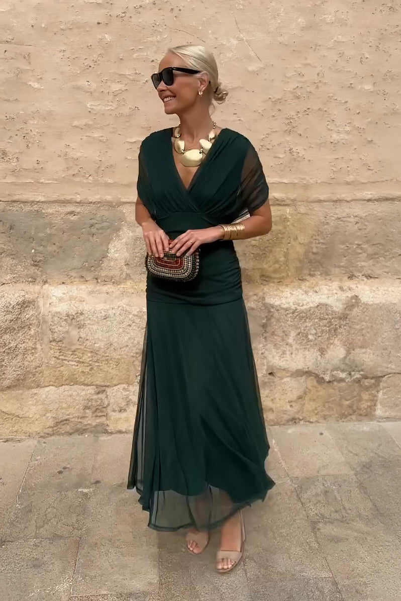 Robe Luisa Décolleté en V