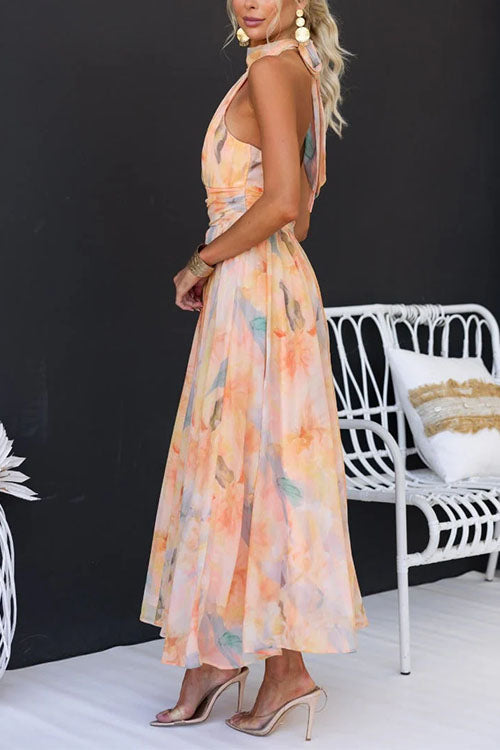 Ava – Robe Maxi Florale
