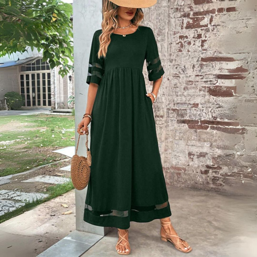 Aubrey – Robe midi flatteuse et lissante pour le ventre