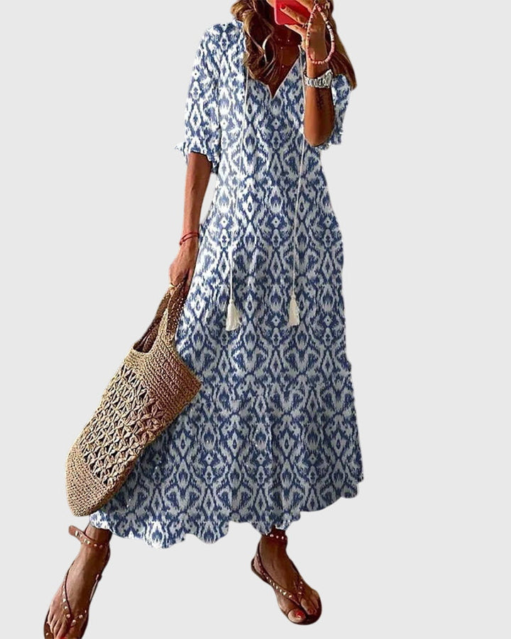 Amalia | Robe d'été vintage boho