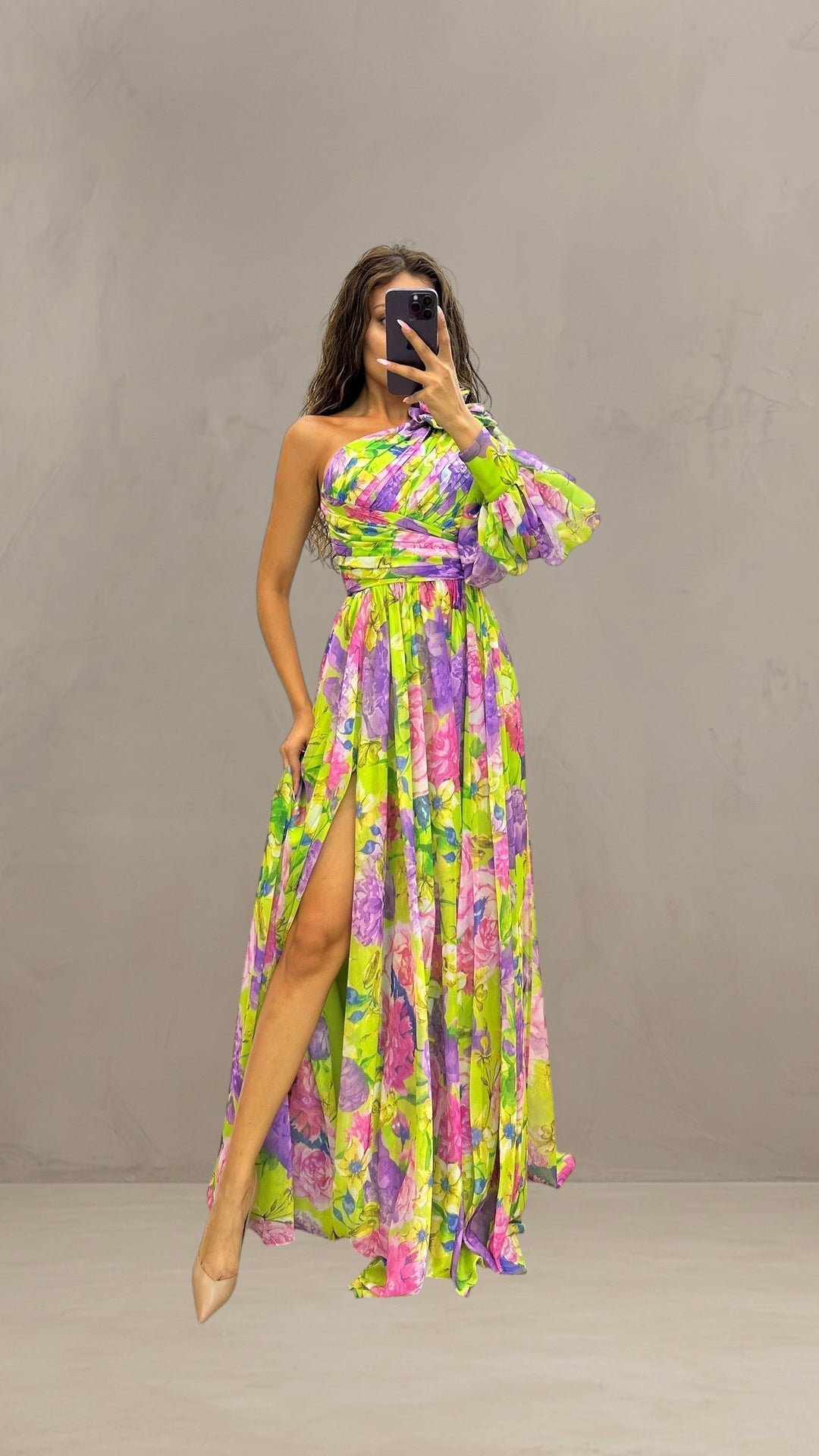 EVELYN | ROBE DRAMATIQUE BLOSSOM