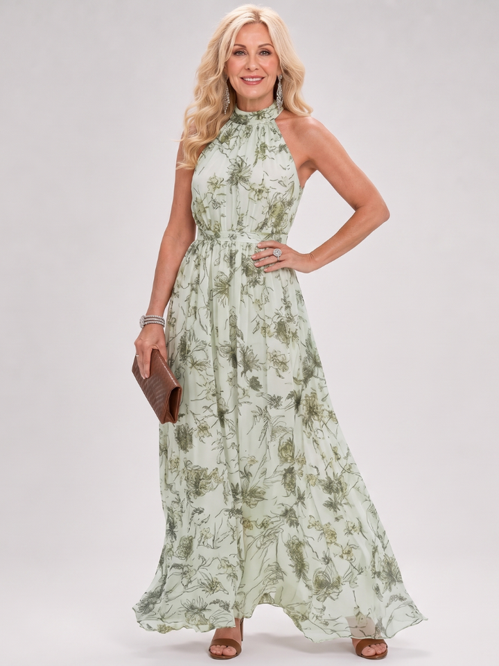Guinevere | Robe Midi à Imprimé Floral