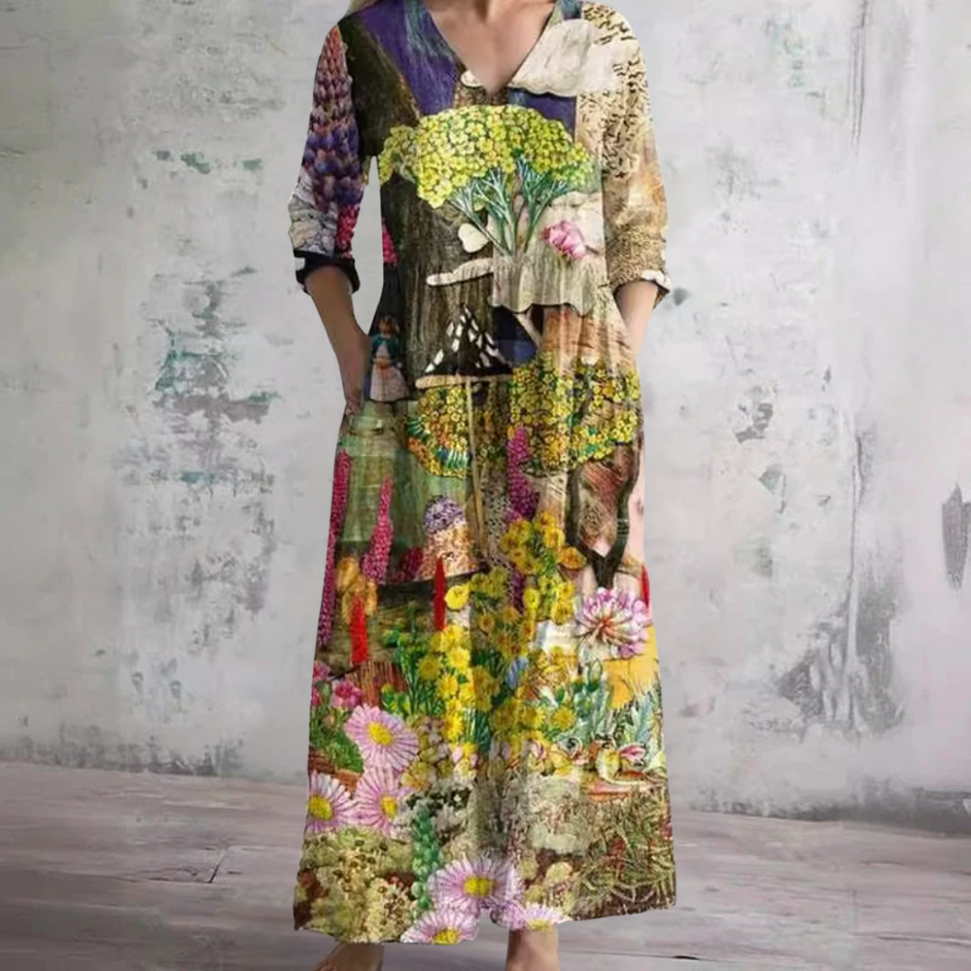 Olda | Robe d'Été Fleurie