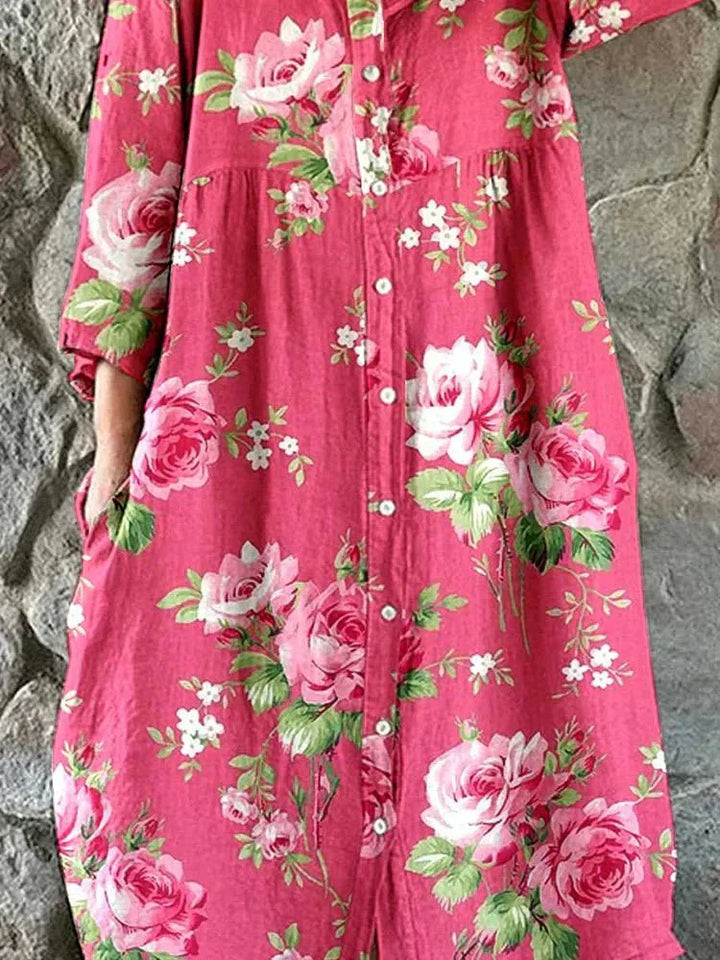 Nira | Robe Fleurie Artistique