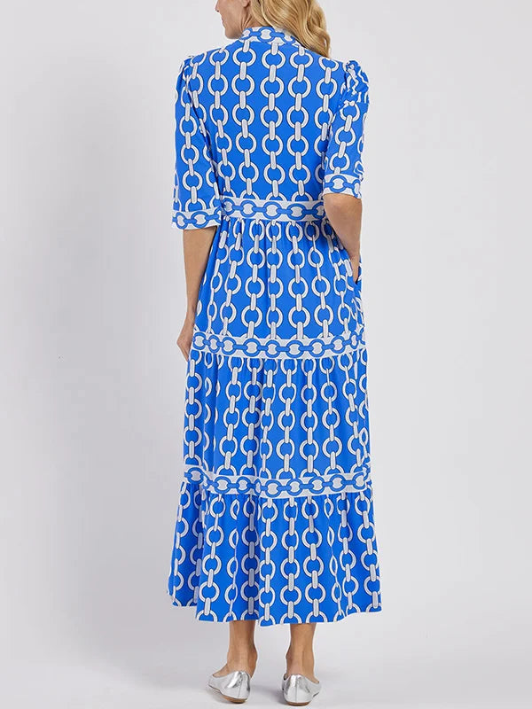 HAZEL | Robe Midi à Maillons