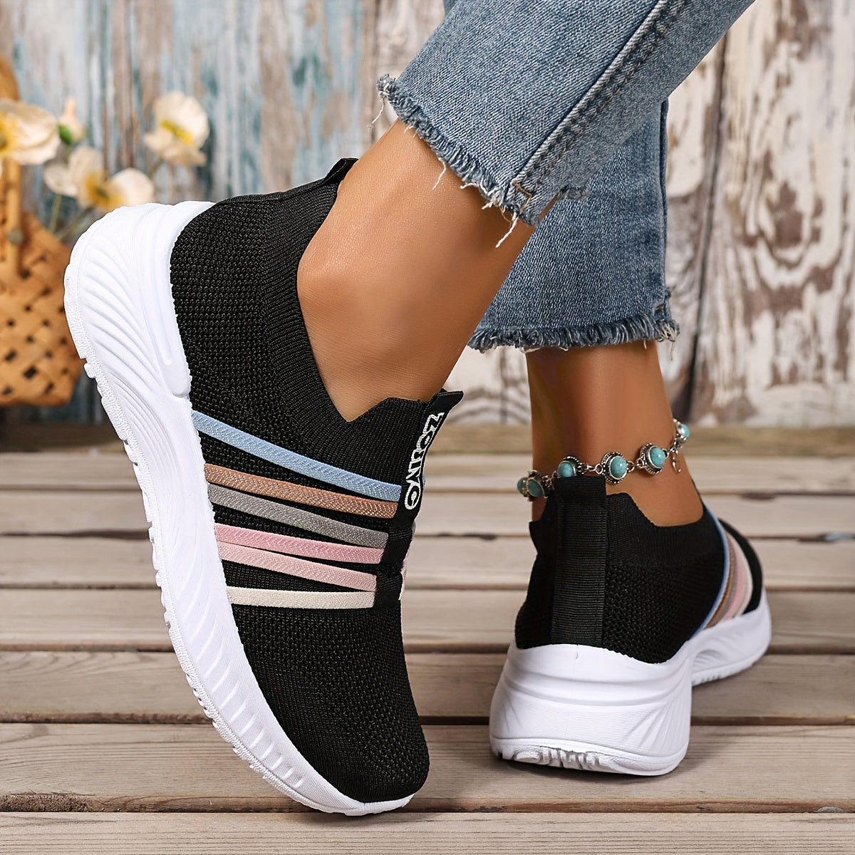 Marley | Baskets Slip-On Légères & Confort Quotidien