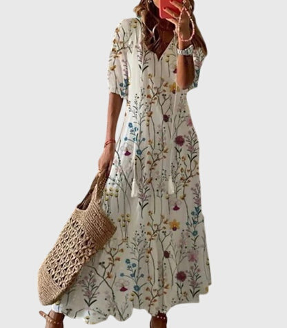 Amalia | Robe d'été vintage boho