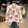 Chemisier Vintage À Imprimé Floral
