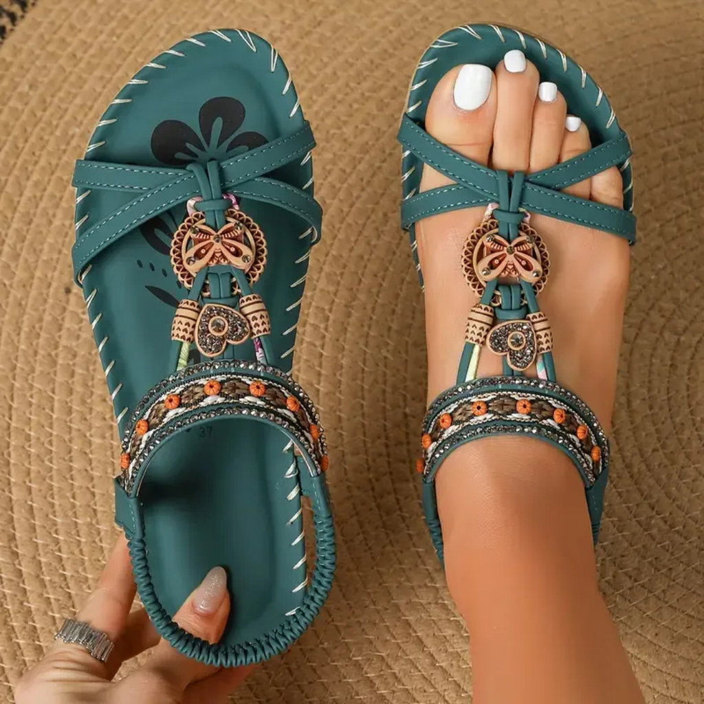 Nada | Sandales Style Ibiza Alliant Confort et Élégance