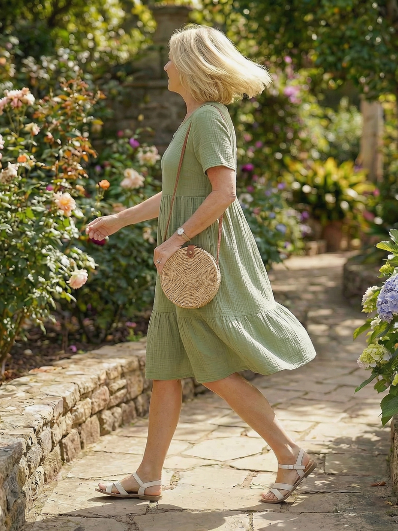 Delphinia | Robe Tissée Facile