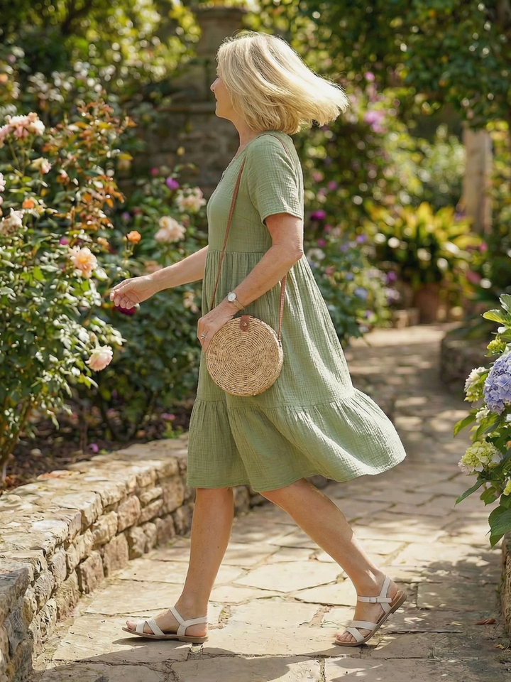 Delphinia | Robe Tissée Facile