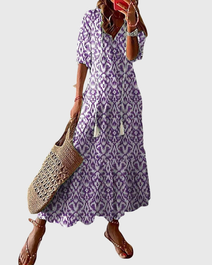 Amalia | Robe d'été vintage boho