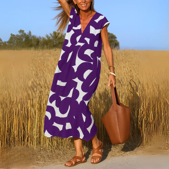 Tatiana | Robe Maxi à Détails Découpés