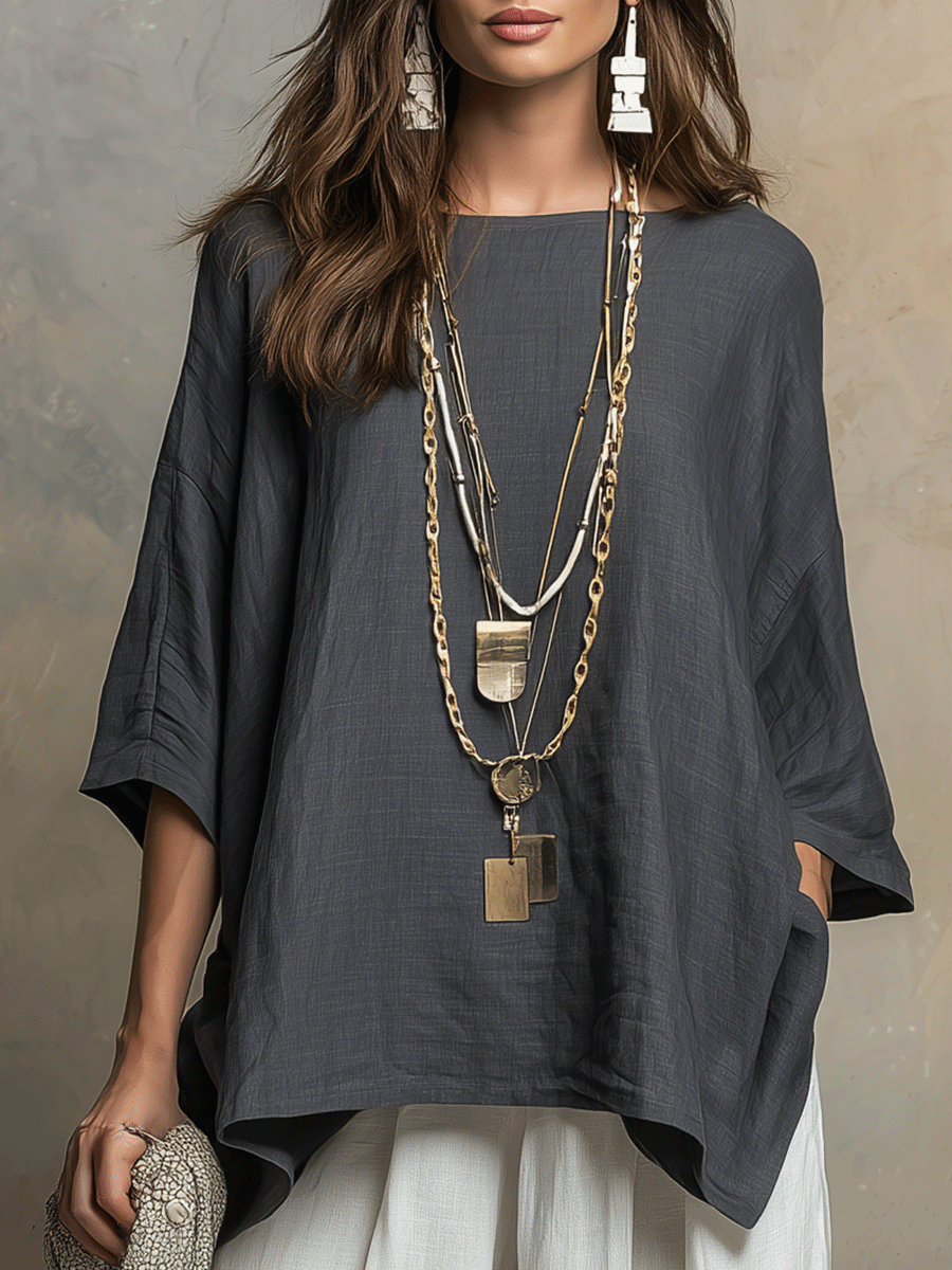 Ensemble Décontracté Minimal Boho