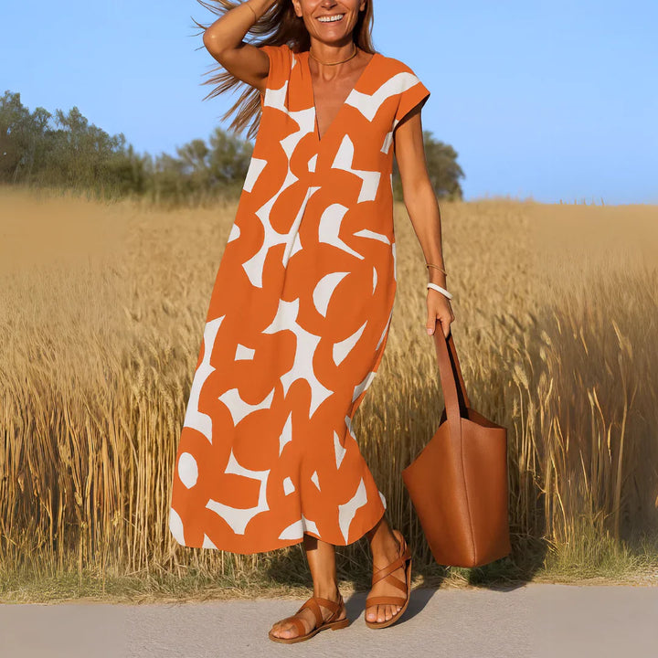 Tatiana | Robe Maxi à Détails Découpés