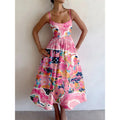 Rosavelle | Robe Midi Jardin de Fleurs