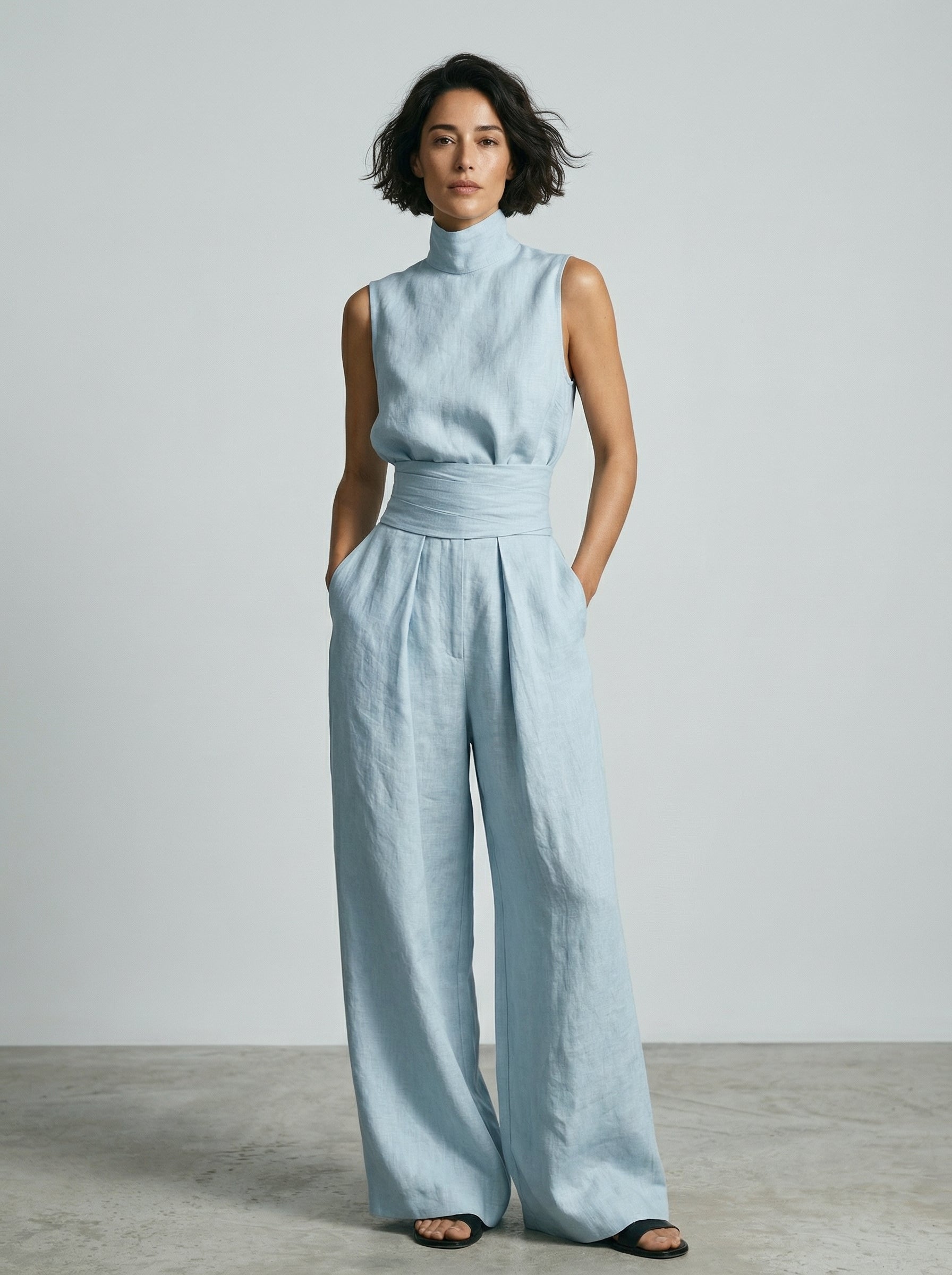 ESSENTIEL - Ensemble de Haut Sans Manches Minimaliste